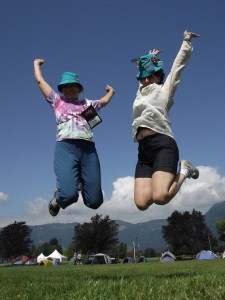 The Girl Guides get ready to SOAR in Enderby in 2014