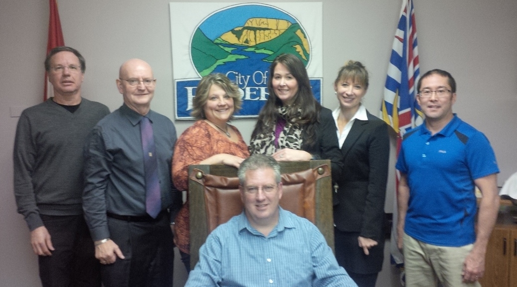 Mayor McCune and Enderby City Council