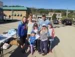 Families Pitch In at Community Clean Up Day in Enderby 2015