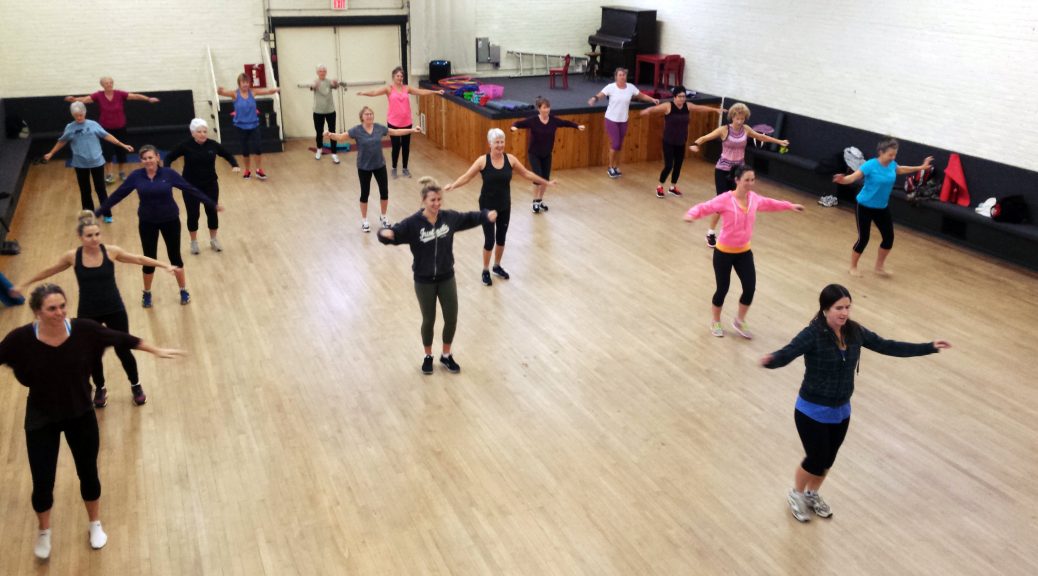Fitness Class at the Enderby Drill Hall