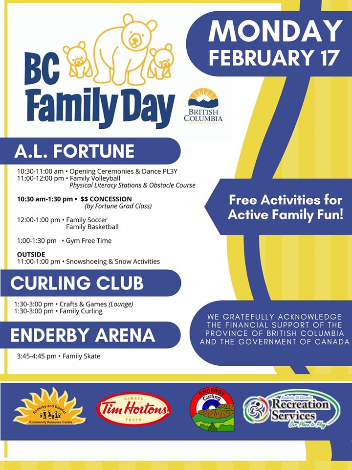 Enderby Family Day 2020 Poster rev. 2