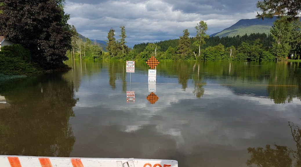 City of Enderby Boat Launch Flooded 20200602