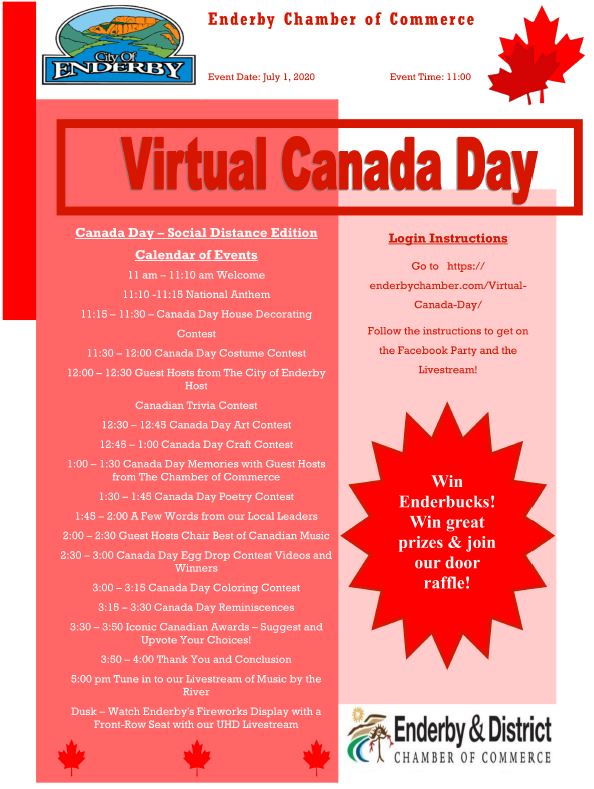 Virtual Canada Day Itinerary thumb