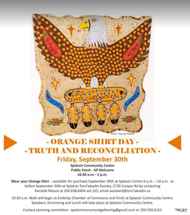 splatsin truth and reconciliation public event 2022