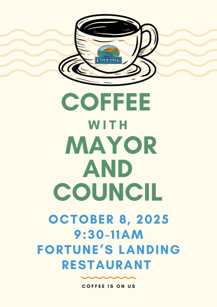 2025 Coffee with Mayor & Council Poster