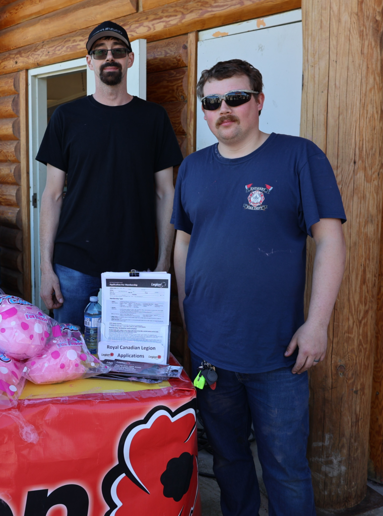 Ben & Tony at Legion booth