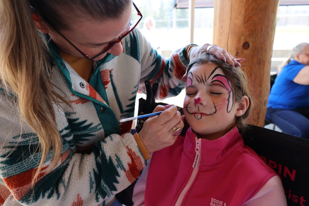 Christine face painting