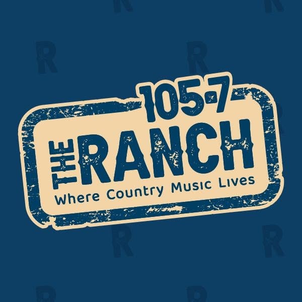 105.7 The Ranch logo