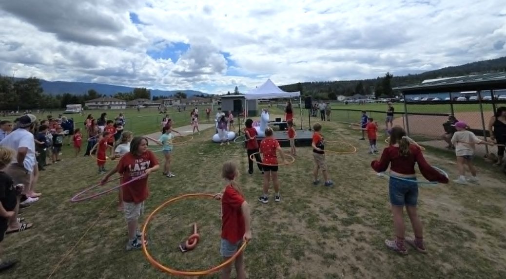 Hula Hoop Wide Shot