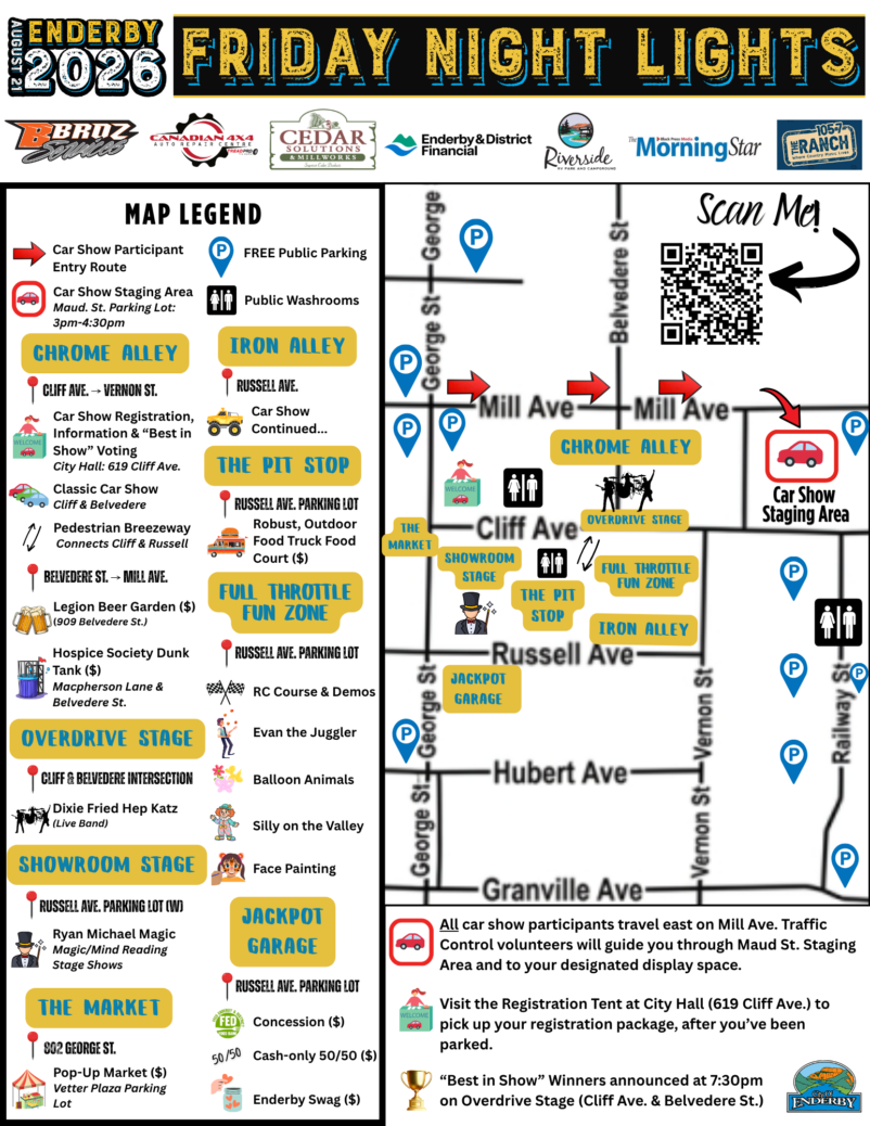 Official Event Map Friday Night Lights 2026