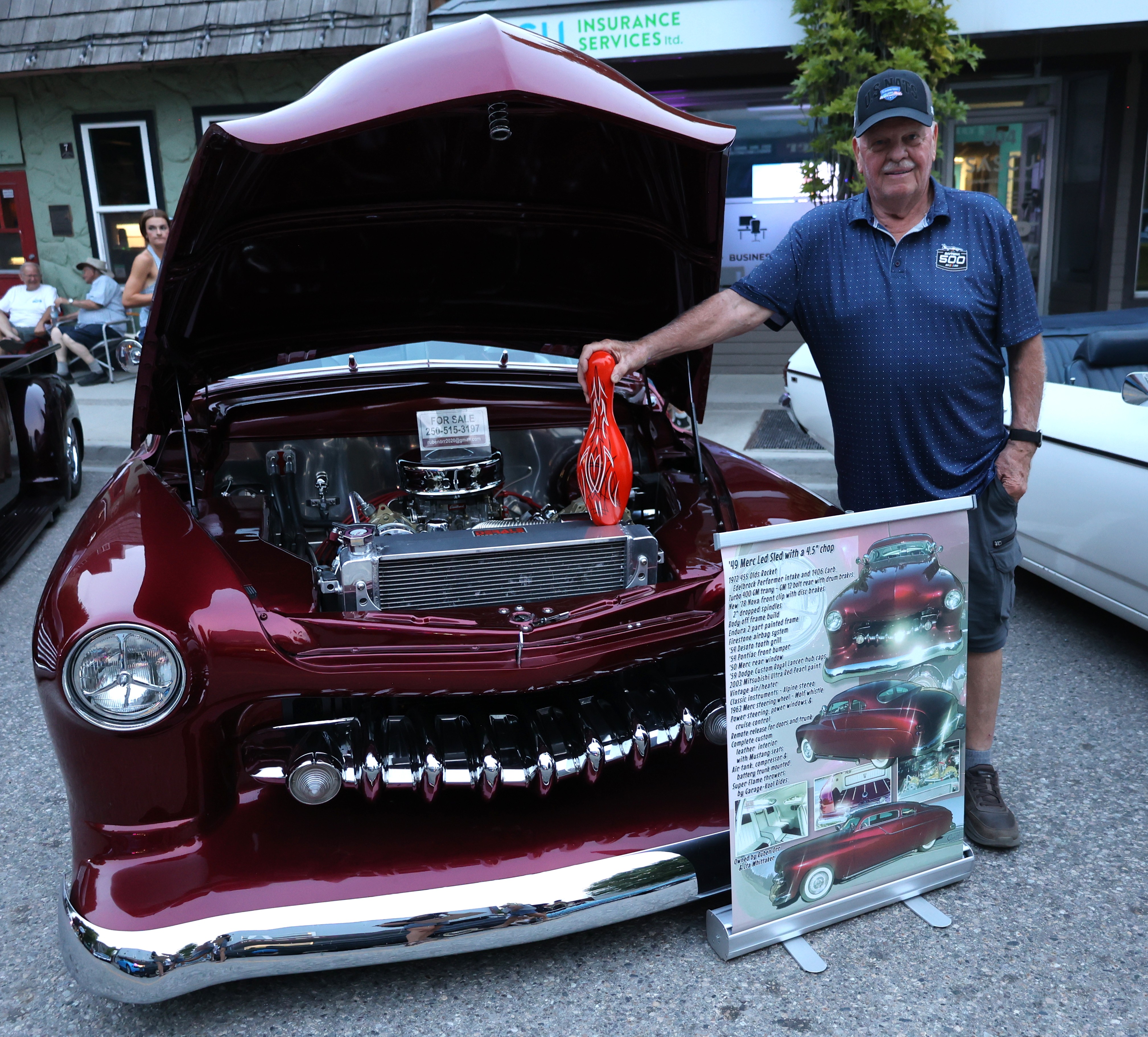 3rd place Ruben Orr Mercury Lead Sled