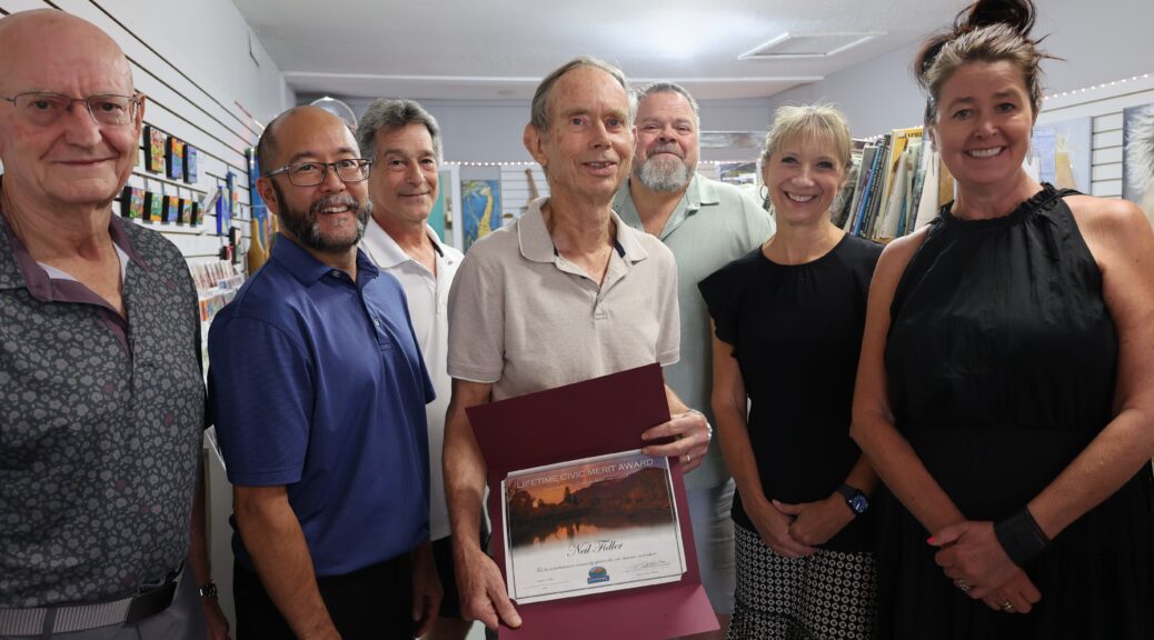 Neil Fidler with Mayor & Council