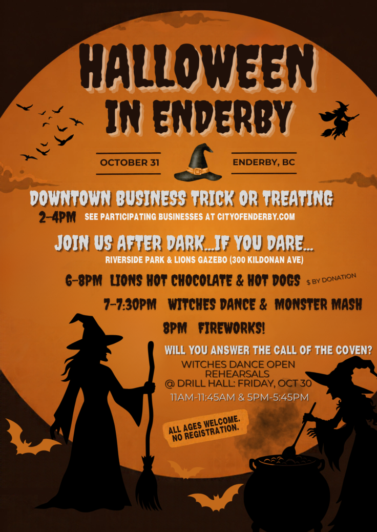 2026 Halloween in Enderby Poster Web version